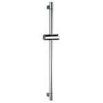 Remer 315R 27 Inch Minimalist Chrome Sliding Rail